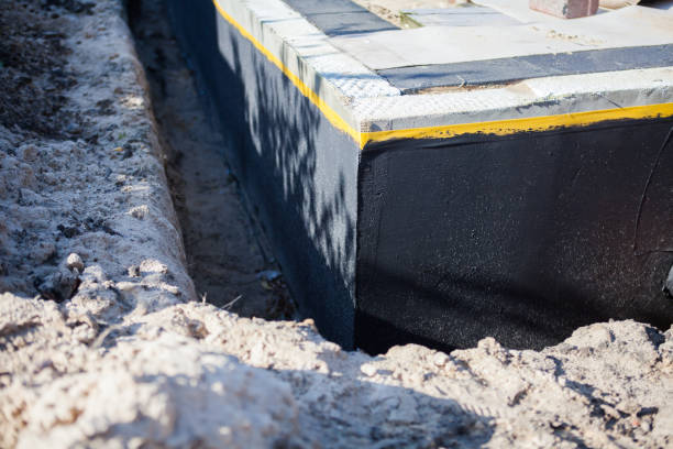 Professional Crawl Space Encapsulation technician working in Delong, IN